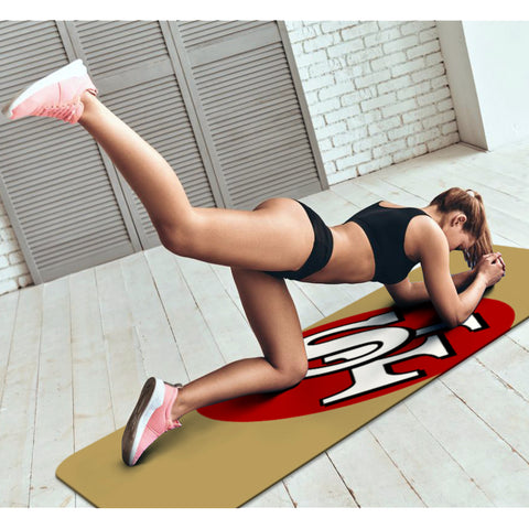 Image of 49ers Yoga Mat - dil se yoga