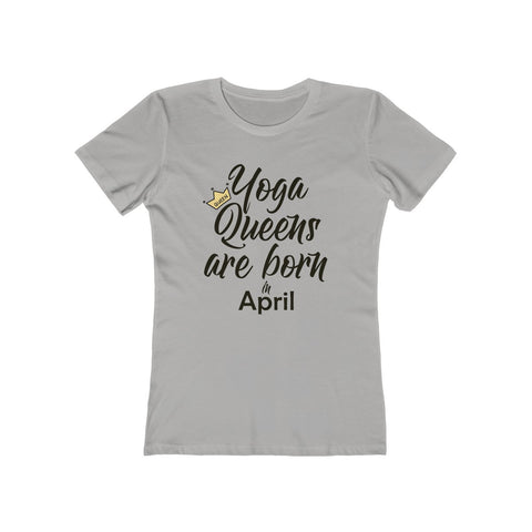 Image of Yoga Queens - April (designed by Miley) - Women's Tee - dil se yoga