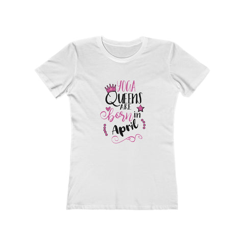 Image of Yoga Queens - April (designed by Lorraine) - Women's Tee - dil se yoga