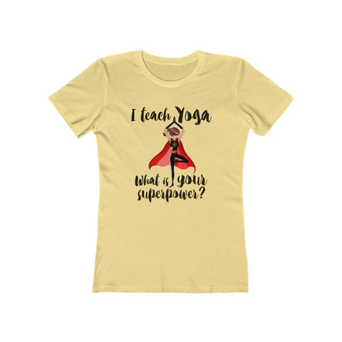 Image of I Teach Yoga - Women's Tee - dil se yoga