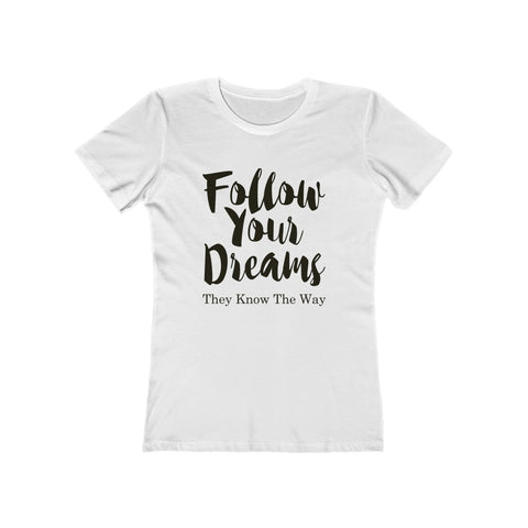 Image of Follow Your Dreams - Women's Tee - dil se yoga