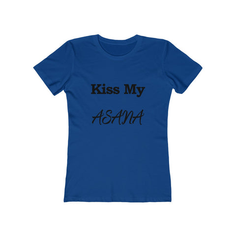 Image of Kiss My ASANA - Women's Tee - dil se yoga