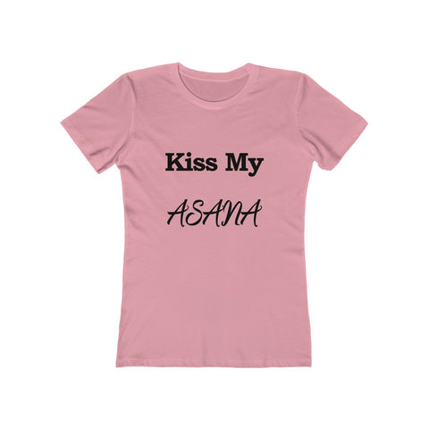 Image of Kiss My ASANA - Women's Tee - dil se yoga