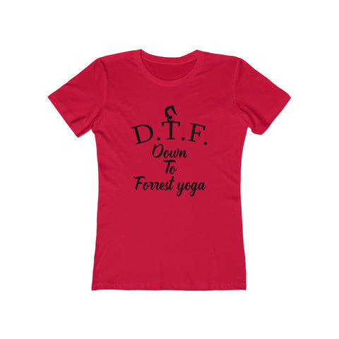 Image of DTF - Forrest Yoga - Women's Tee - dil se yoga