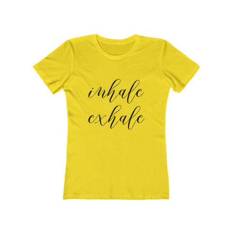Image of Inhale Exhale - Women's Tee - dil se yoga