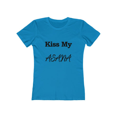 Image of Kiss My ASANA - Women's Tee - dil se yoga