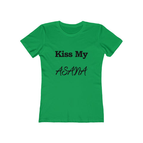 Image of Kiss My ASANA - Women's Tee - dil se yoga