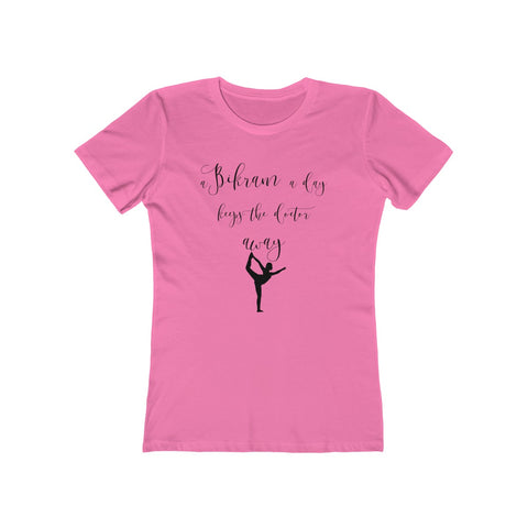 Image of a bikram a day - Women's Tee - dil se yoga