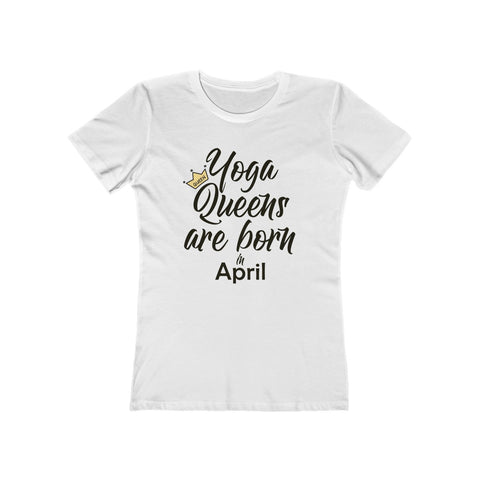 Image of Yoga Queens - April (designed by Miley) - Women's Tee - dil se yoga
