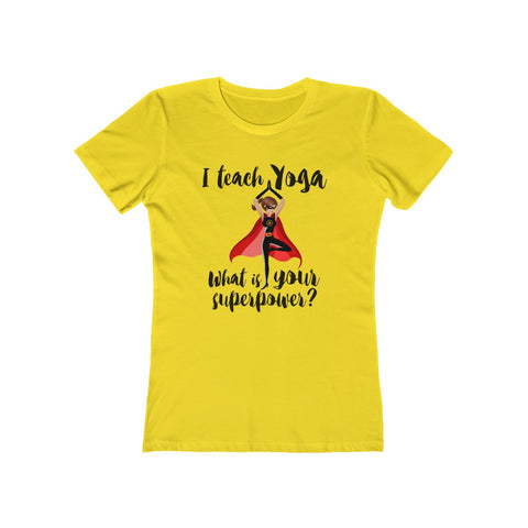 Image of I Teach Yoga - Women's Tee - dil se yoga