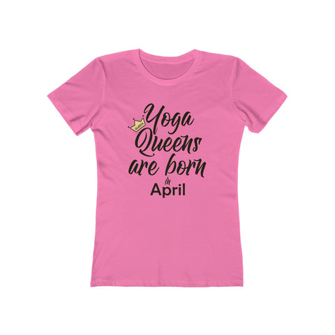 Image of Yoga Queens - April (designed by Miley) - Women's Tee - dil se yoga