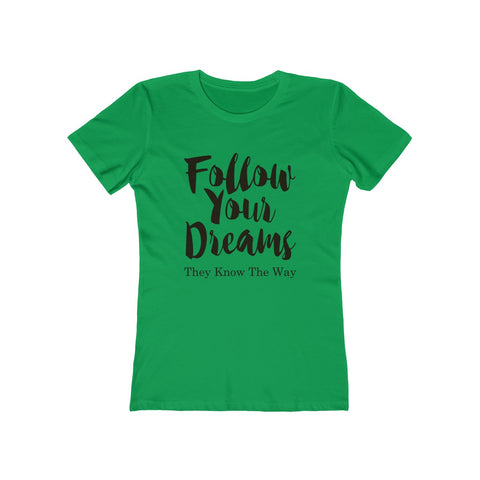 Image of Follow Your Dreams - Women's Tee - dil se yoga