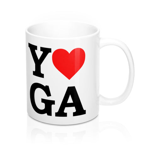 Image of LOVE YOGA Mug - dil se yoga