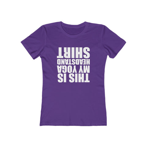 Image of This is My Head Stand Shirt - Women's Tee - dil se yoga