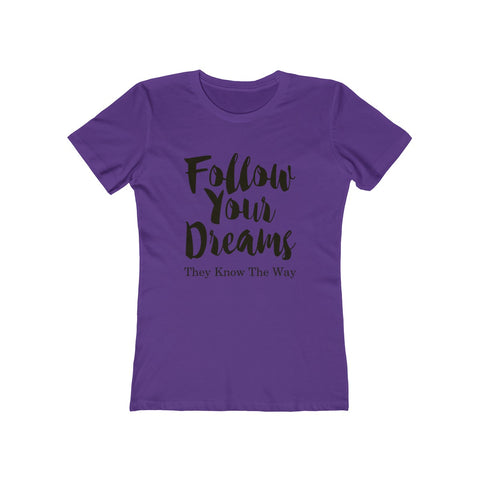 Image of Follow Your Dreams - Women's Tee - dil se yoga