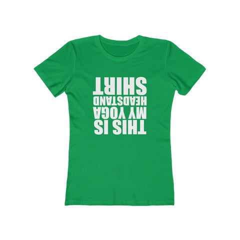 Image of This is My Head Stand Shirt - Women's Tee - dil se yoga