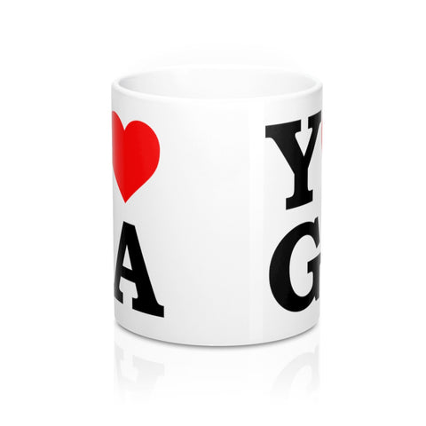 Image of LOVE YOGA Mug - dil se yoga