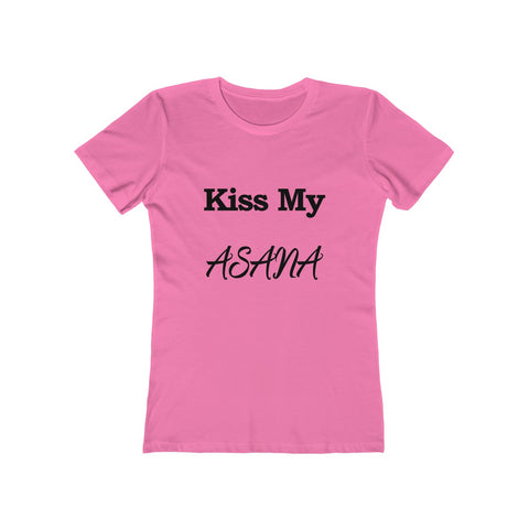Image of Kiss My ASANA - Women's Tee - dil se yoga