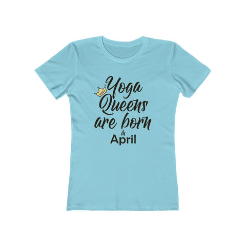 Image of Yoga Queens - April (designed by Miley) - Women's Tee - dil se yoga
