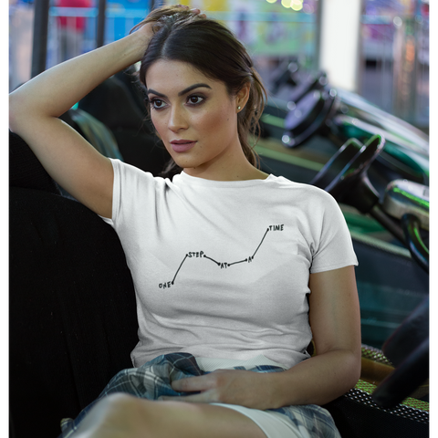 Image of One Step at a Time - Women's Tee - dil se yoga