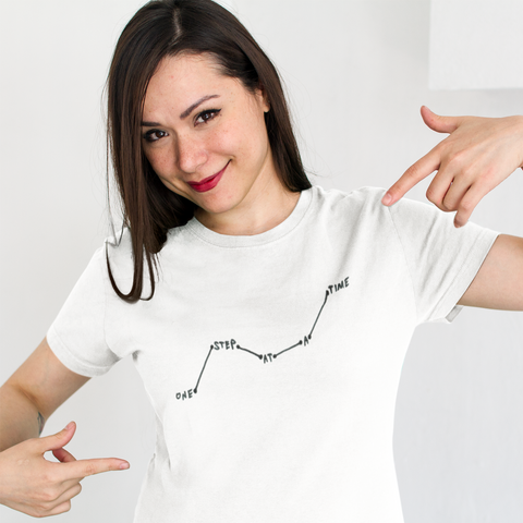 Image of One Step at a Time - Women's Tee - dil se yoga