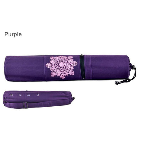 Image of Datura Totem Yoga Mat Carrier Backpack (Under 6 mm Thick Mat) - dil se yoga