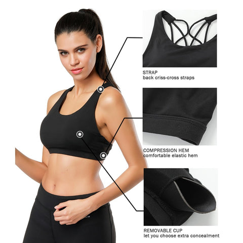 Image of Araña web Yoga/Sports Bra - dil se yoga