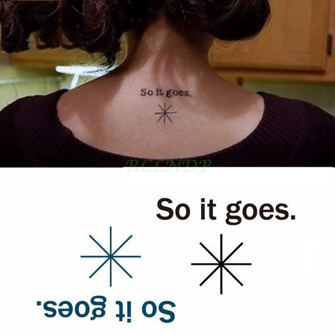 Image of Pulse & Script Waterproof Temporary Tattoos (25 Variants) - dil se yoga