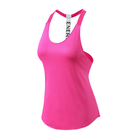Image of Backless T-strap tank Top - dil se yoga