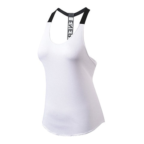 Image of Backless T-strap tank Top - dil se yoga