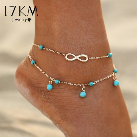 Image of 2018 Pendant Women Anklet by 17KM - dil se yoga