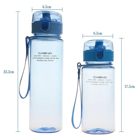 Image of 400ml/560ml BPA Free Sports Water Bottle - dil se yoga