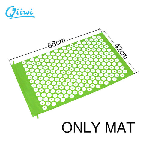 Image of Qiiwi 15mm Massager Yoga Mat & Pillow - dil se yoga