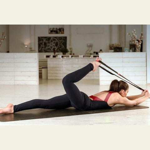 Image of Multiple Grip Loops Yoga Strap - dil se yoga