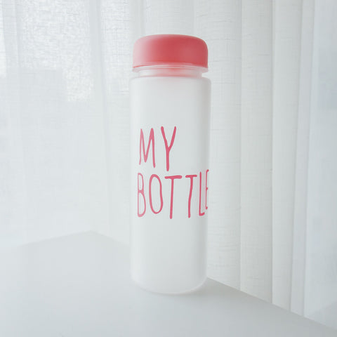 Image of "My bottle" Korean style 480ml/16.2oz Water Bottles - dil se yoga