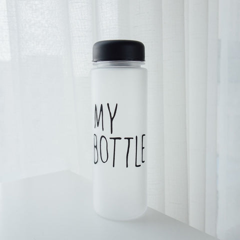 Image of "My bottle" Korean style 480ml/16.2oz Water Bottles - dil se yoga