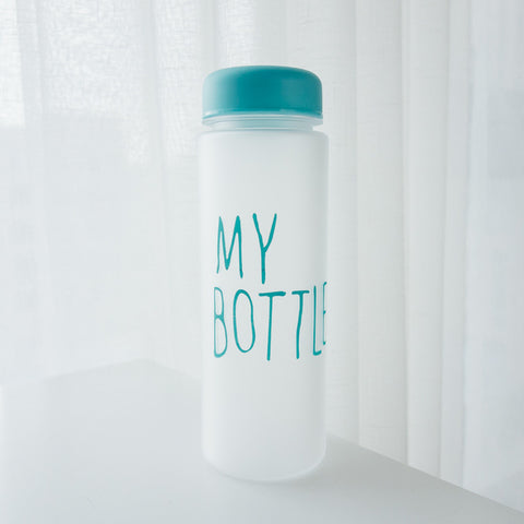 Image of "My bottle" Korean style 480ml/16.2oz Water Bottles - dil se yoga
