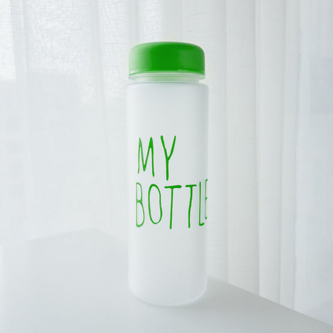Image of "My bottle" Korean style 480ml/16.2oz Water Bottles - dil se yoga