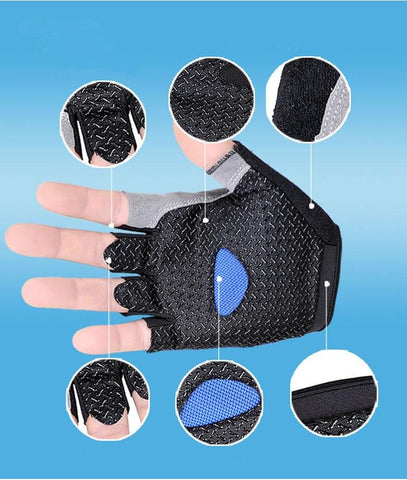 Image of Unisex Non-slip Cycling/Fitness Gloves - dil se yoga