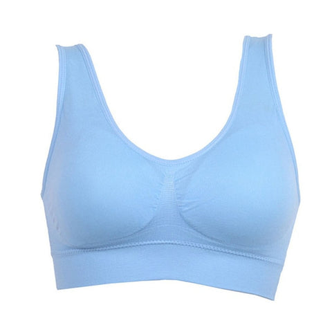 Image of "Serena" Wire-free Padded Crop Top - dil se yoga