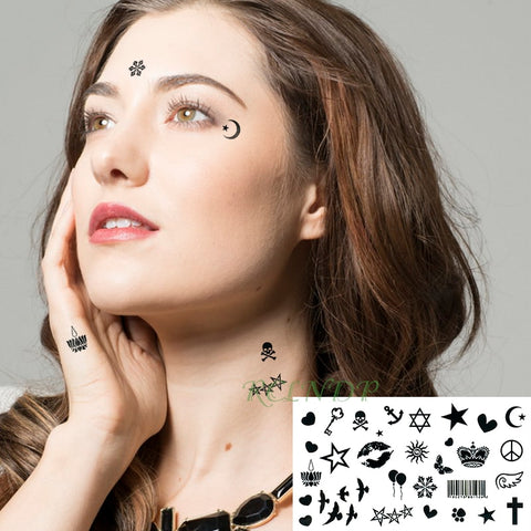 Image of Big Spirit Waterproof Temporary Tattoos (mini mix) - dil se yoga