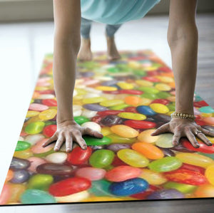 Jelly Mix Yoga Mat - dil se yoga