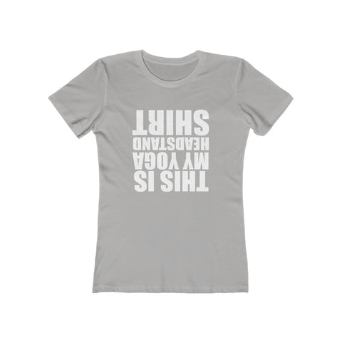 Image of This is My Head Stand Shirt - Women's Tee - dil se yoga