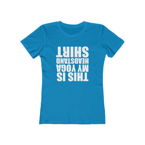 Image of This is My Head Stand Shirt - Women's Tee - dil se yoga