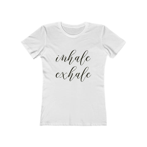 Image of Inhale Exhale - Women's Tee - dil se yoga