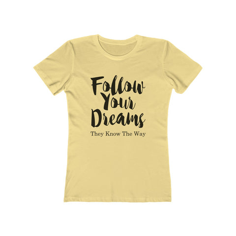 Image of Follow Your Dreams - Women's Tee - dil se yoga