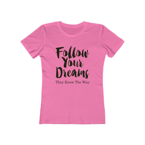 Image of Follow Your Dreams - Women's Tee - dil se yoga
