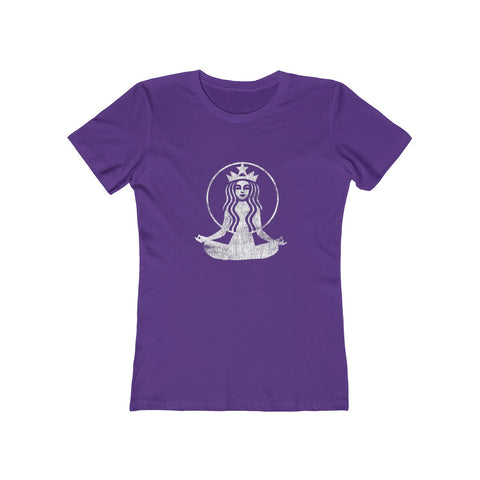 Image of "Freshly Brewed" Pose - Women's Tee - dil se yoga