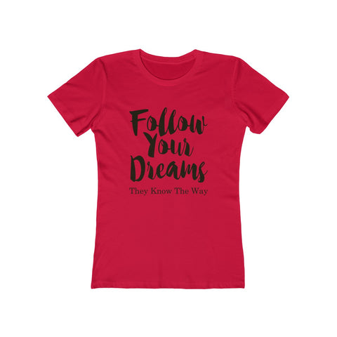 Image of Follow Your Dreams - Women's Tee - dil se yoga
