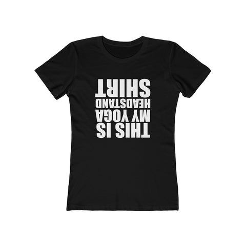Image of This is My Head Stand Shirt - Women's Tee - dil se yoga